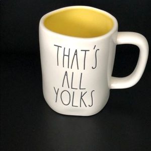 Rae Dunn That’s All Yolks Mug
